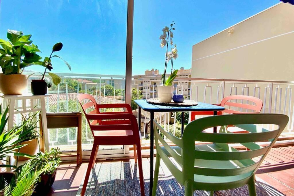 Superbe 4 Couchages Avec Terrasse - Clim - 50M De La Mer Saint-Raphaël Eksteriør bilde