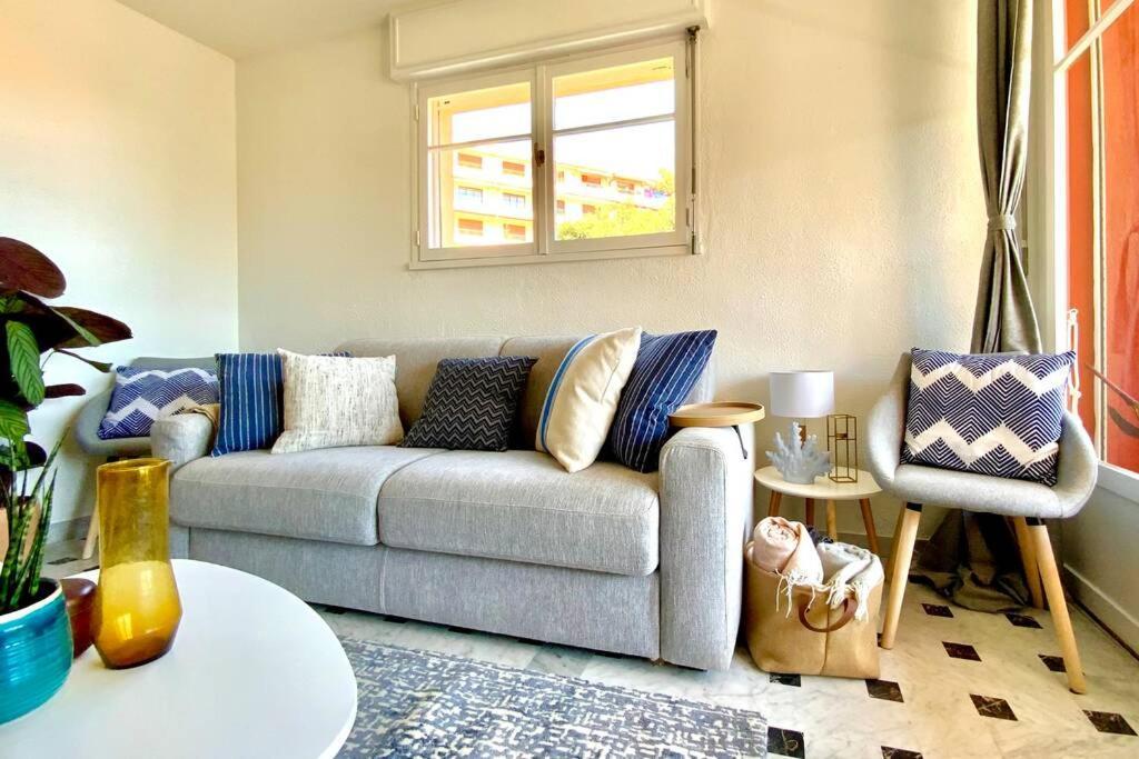 Superbe 4 Couchages Avec Terrasse - Clim - 50M De La Mer Saint-Raphaël Eksteriør bilde
